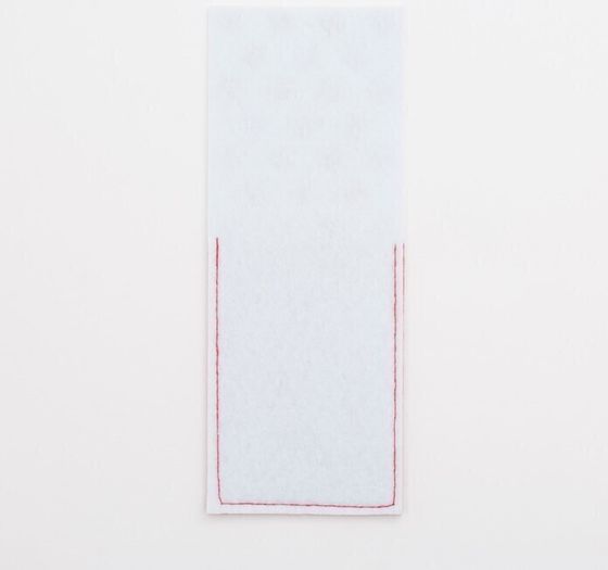 !09 Конверт для столовых предметов «Время чудес» 8,5х22 см, 100% п/э, фетр