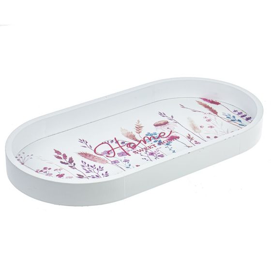 Поднос декоративный, L35 W18 H3 см