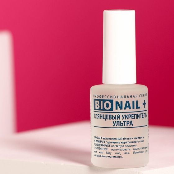 Глянцевый укрепитель для ногтей DIA D`ORO BIO Nail+ &quot;Ультра&quot;, 11 мл