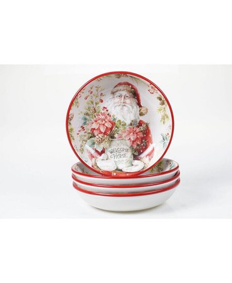 Christmas Story 4 Piece Soup Bowl