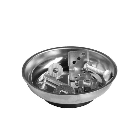 !09 Магнитная тарелка для проведения слесарных работ, диаметр 108 мм