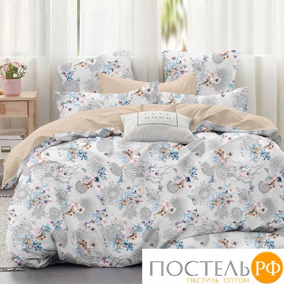 КПБ CL HOME Макопоплин &quot;Mako Poplin&quot; двуспальный 175*215*1 200*220*1(±5) 70*70*2(±2) 20/003-PP