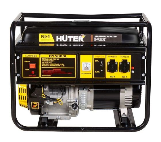 Генератор бензиновый Huter DY5000L (64/1/5)