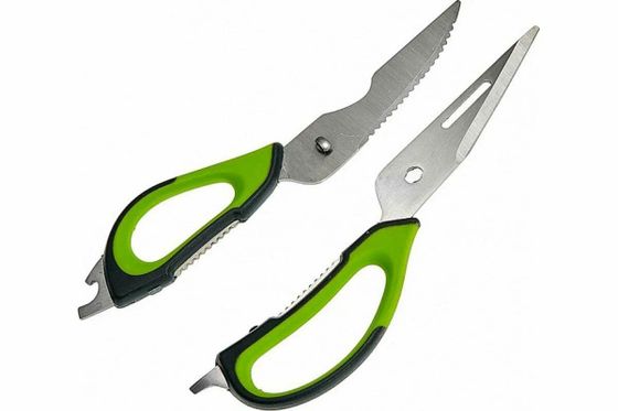 Ножницы Alpenkok AK-3203 23см зеленый