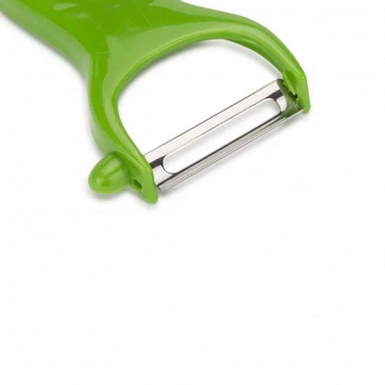 Овощечистка с горизонтальным/плававающим лезвием VIVA Grey-Green