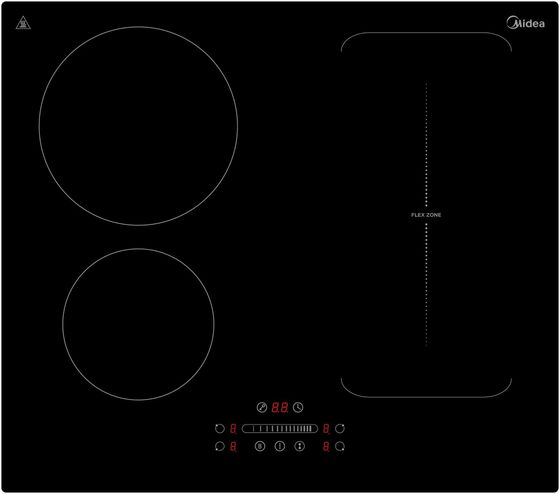 Индукционная варочная панель Midea MIH65700F черный