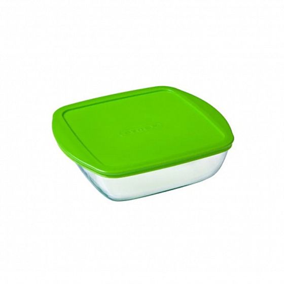Блюдо с крышкой Cook &amp;lt;(&amp;gt;&amp;&amp;lt;)&amp;gt; Store 25x22x7см 2.2л квадратное