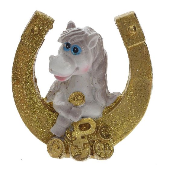 Фигурка декоративная &quot;Лошадка&quot;, L6,5 W4 H7 см, 4в.