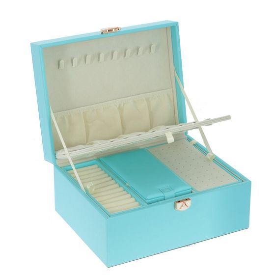 Шкатулка для украшений с дорожным футляром, Д26 Ш20,5 В13 см