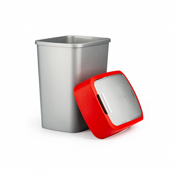 Контейнер для мусора FLIP BIN 25л красный