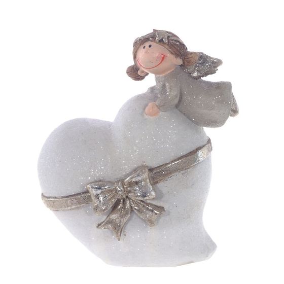 Фигурка декоративная &quot;Ангел&quot;, L6 W10 H11 см, 3в.