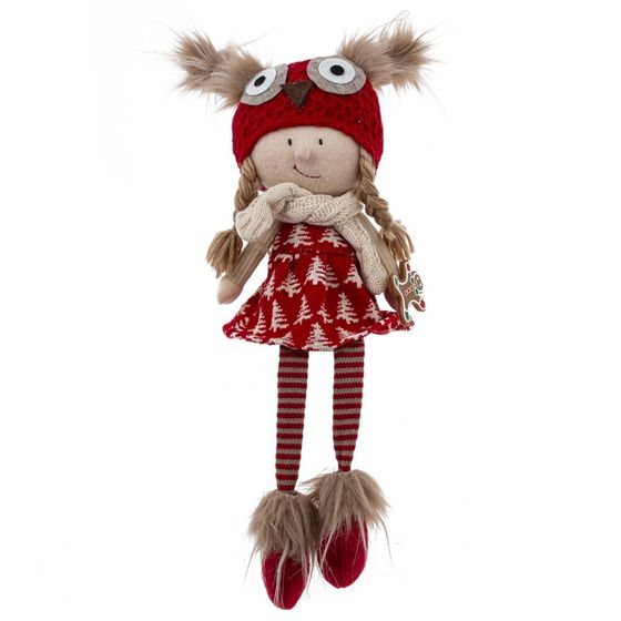Игрушка набивная &quot;Девочка&quot;, L20 W11 H53,5 см, 2в.