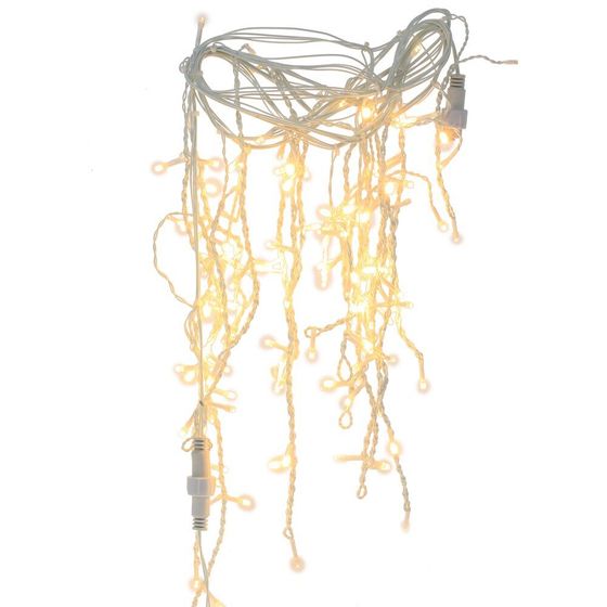 Электрогирлянда &quot;Бахрома&quot; (125 теп беж) L450 W0,5 H75 см