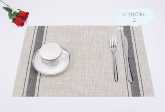 Салфетка сервировочная Zapel Geometry gray stripe