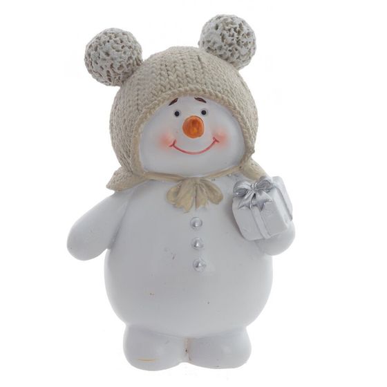 Фигурка декоративная &quot;Снеговик&quot;, L9 W6,5 H13 см, 2в.