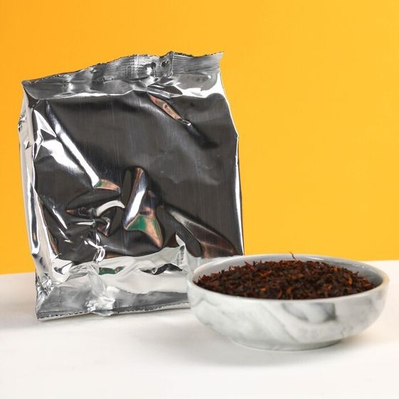 !09 Набор "8 марта", чай со вкусом ваниль и карамель 50 г., кофе со вкусом аммаретто 30 г., крем-мёд с апельсином 30 г., крем-мёд с малиной 30 г., варенье из шишек с клюквой 30 г.