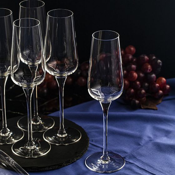 Набор фужеров для шампанского СЮБЛИМ 6шт 210мл