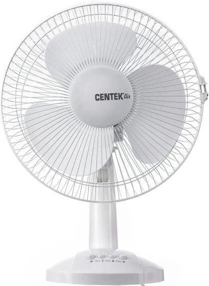 Вентилятор настольный Centek CT-5007 30Вт скор.:3 белый