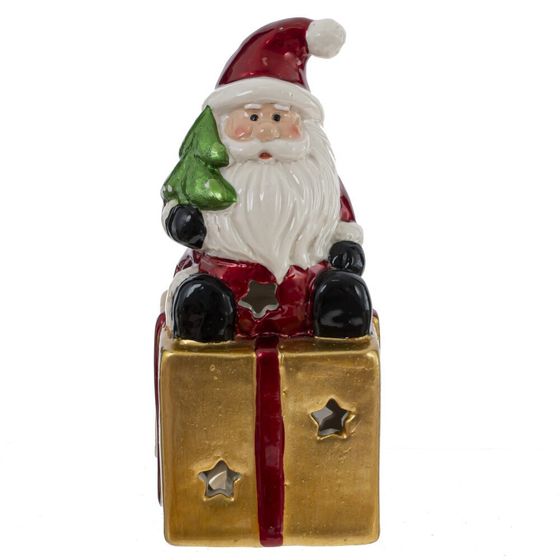 Фигурка декоративная с подсвет &quot;Ангел/Дед Мороз/Снеговик&quot; (LR44x3), L5,5 W5,5 H12,5 см, 3в.