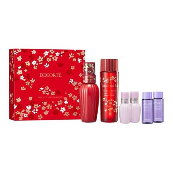 DAIKE Natural Skincare Sets Moisturizes And Moisturizes Floral Embroidery Edition 6-Piece Set