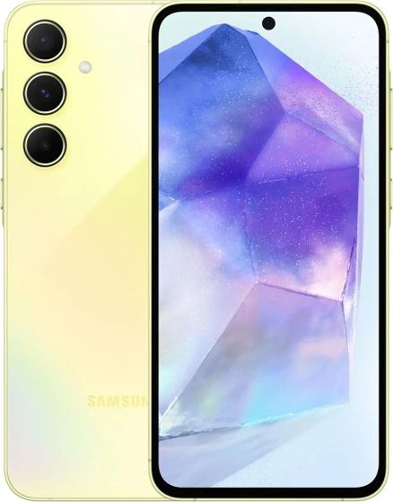 Смартфон Samsung Galaxy A55 5G 8/128Gb желтый (SM-A556EZYACAU)