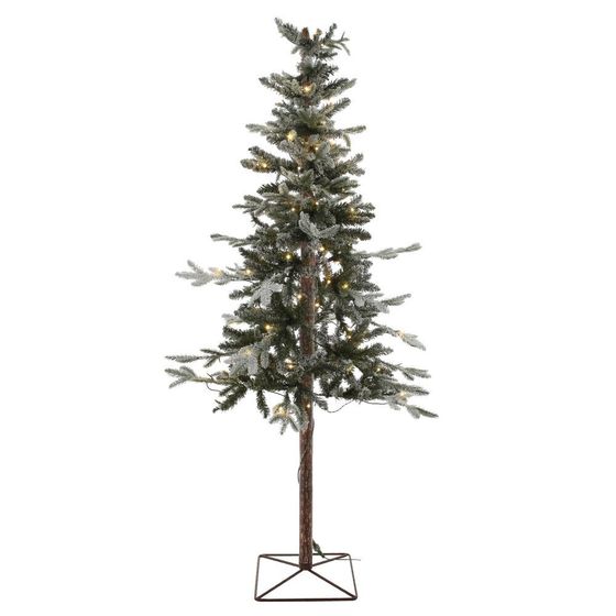 Елка искусственная "Муза" с подсветкой, L81 W81 H182 см, 582 ветки, 100 LEDламп, работает от сети