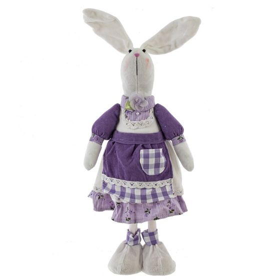 Игрушка набивная &quot;Зайка&quot;, L18 W10,5 H61/46 см