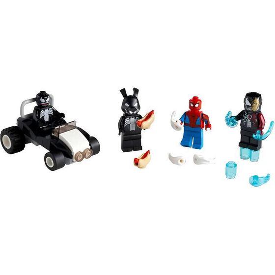 LEGO Super Hero Collection Marvel Spider-Man Vs Venom Мягкая игрушка Набор строительных блоков 63 шт. 40454