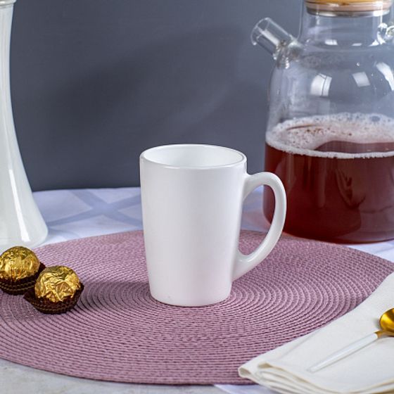 Кружка С ДОБРЫМ УТРОМ белая 320мл