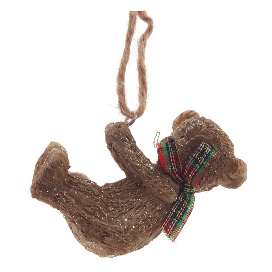 Изделие декоративное подвесное "Мишка", L5 W2,5 H6,5 см, 2в.