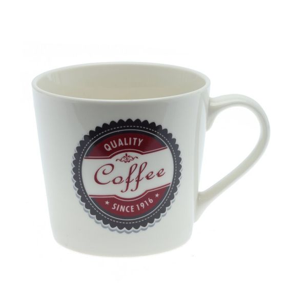 Кружка, 370 мл, L12,5 W8,5 H9 см, дизайн микс