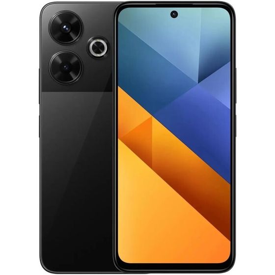 Смартфон Xiaomi POCO M6, 6.79&quot;, 8Гб, 256Гб, 108 Мп, 2 Мп, 2 Sim, NFC, 5030мАч, черный