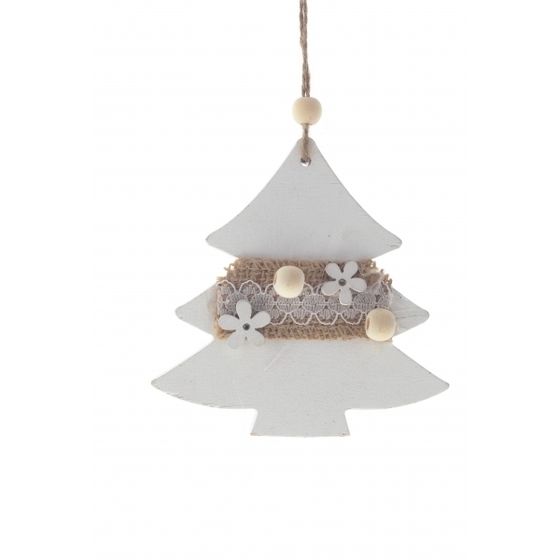 Украшение новогоднее, &quot;Елочка&quot;, L10 W2 H10,5 см, 3в.