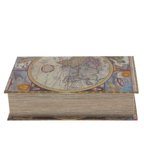 Шкатулка-книга с замком, Д18 Ш7 В27 см