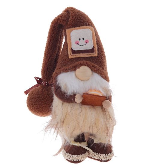 Игрушка набивная &quot;Гном&quot;, L12 W12 H46/24 см, 2в.