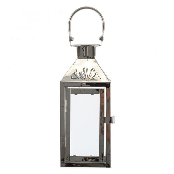 Подсвечник &quot;Фонарь&quot;, L10 W10 H25 см