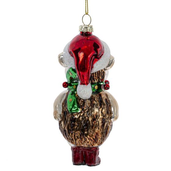 Украшение новогоднее &quot;Ёжик&quot;, L6,5 W6,5 H14 см