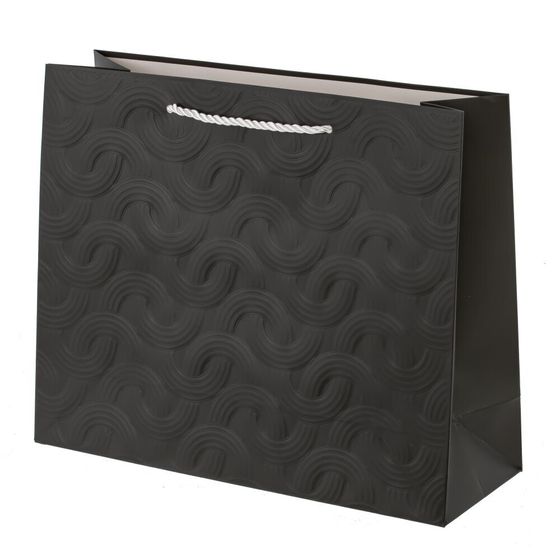 Пакет подарочный (бумага 210г/м2, блок микс 12шт), L32 W10 H26 см, 4в.