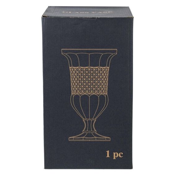 Ваза, 1300 мл, L17 W17 H29,5 см