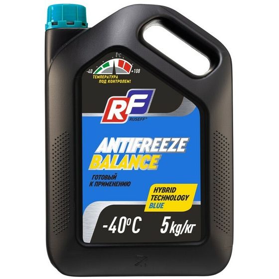 Антифриз ANTIFREEZE Balance RUSEFF, синий, 5 кг 17472N