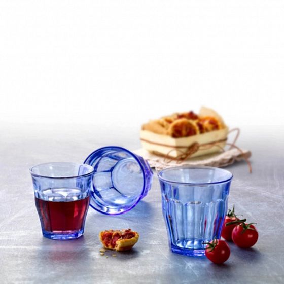 Набор стаканов французских PICARDIE MARINE 6шт 250мл