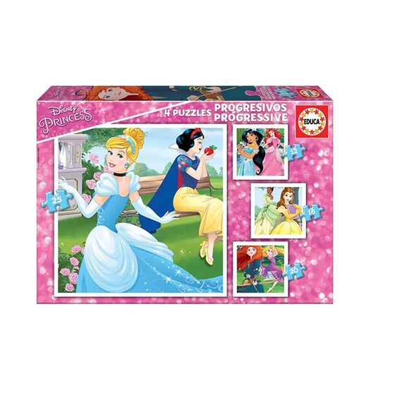 EDUCA BORRAS Princesses Princesses 12-16-20-25