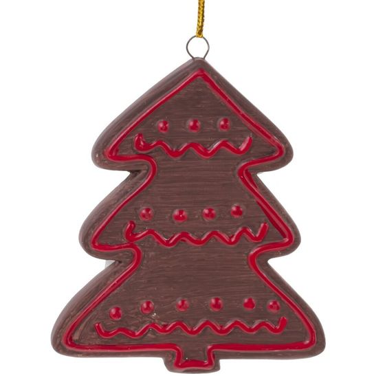 Украшение новогоднее &quot;Елка пряничная&quot;, L7 W0,6 H8,5 см, 2в.