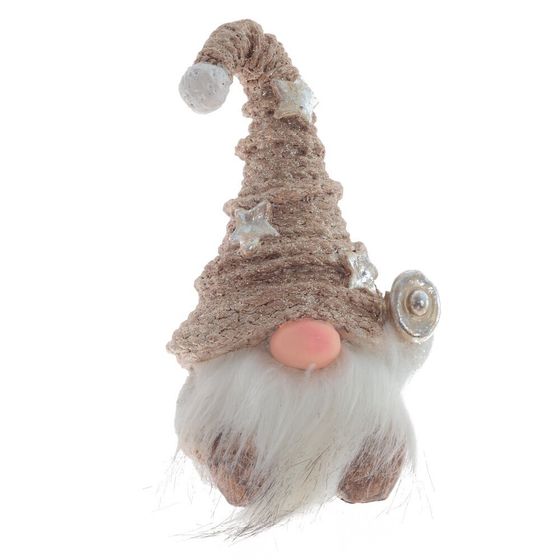 Фигурка декоративная &quot;Гном&quot;, L10,5 W9 H18,5 см, 2в.