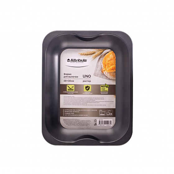 Форма для выпечки UNO ростер 38x30см