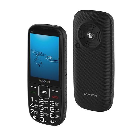 Мобильный телефон Maxvi B9 black