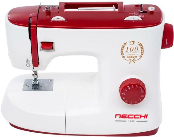 Швейная машинка Necchi 1422 белый/красный