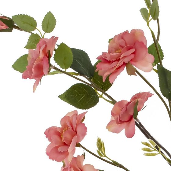 Цветок искусственный "Роза", L20 W20 H76 см