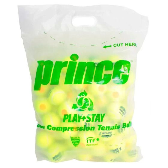 PRINCE Play&amp;Stay Stage 1 Dot Padel Balls