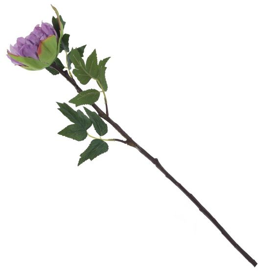 Цветок искусственный &quot;Пион&quot;, L17 W12 H67 см